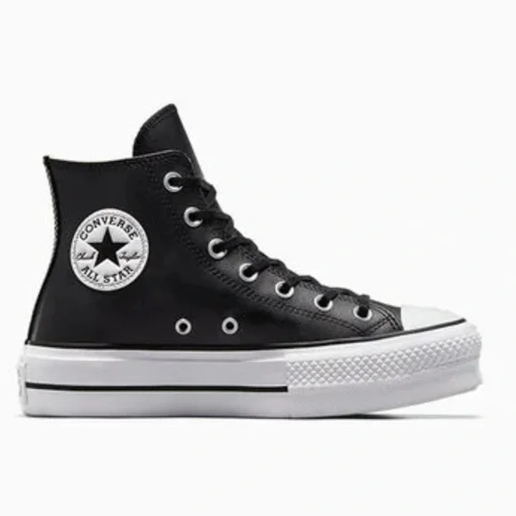Chuck Taylor All Star Leather Platform - Picture 2 of 9